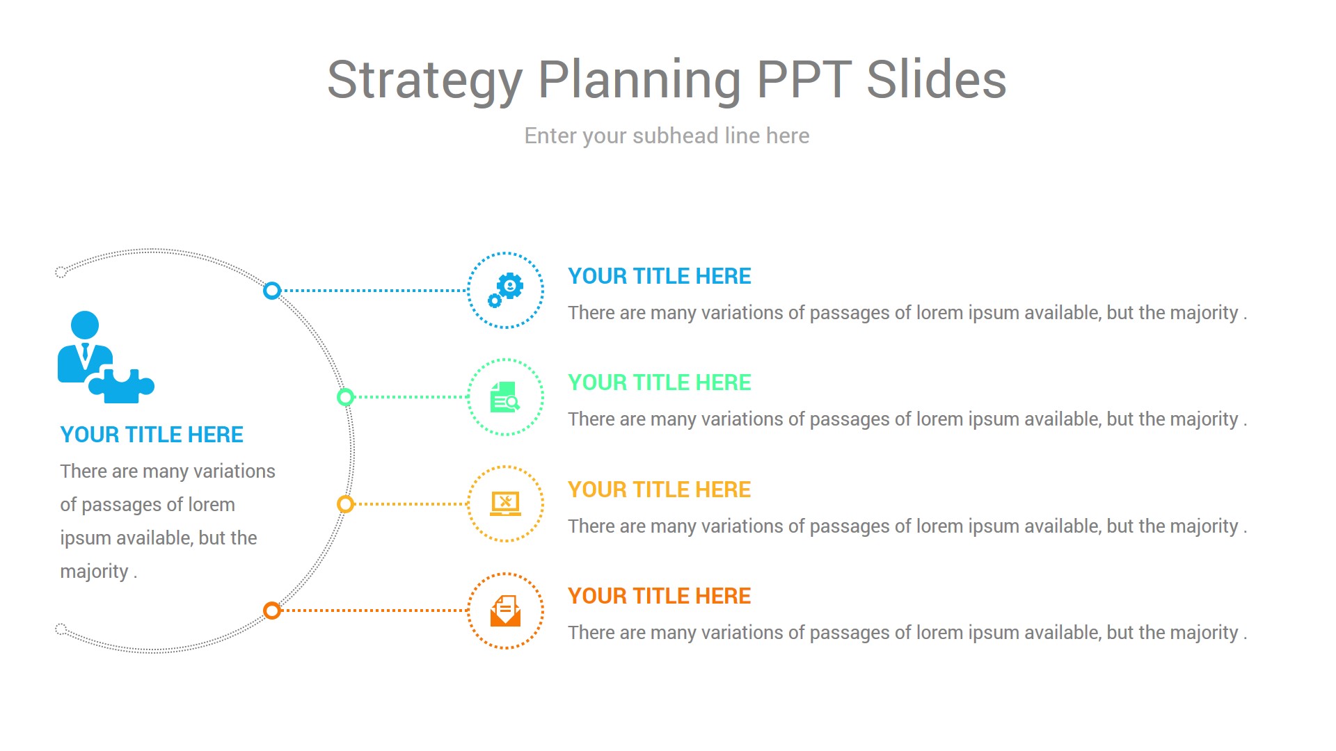 Strategy planning ppt slides