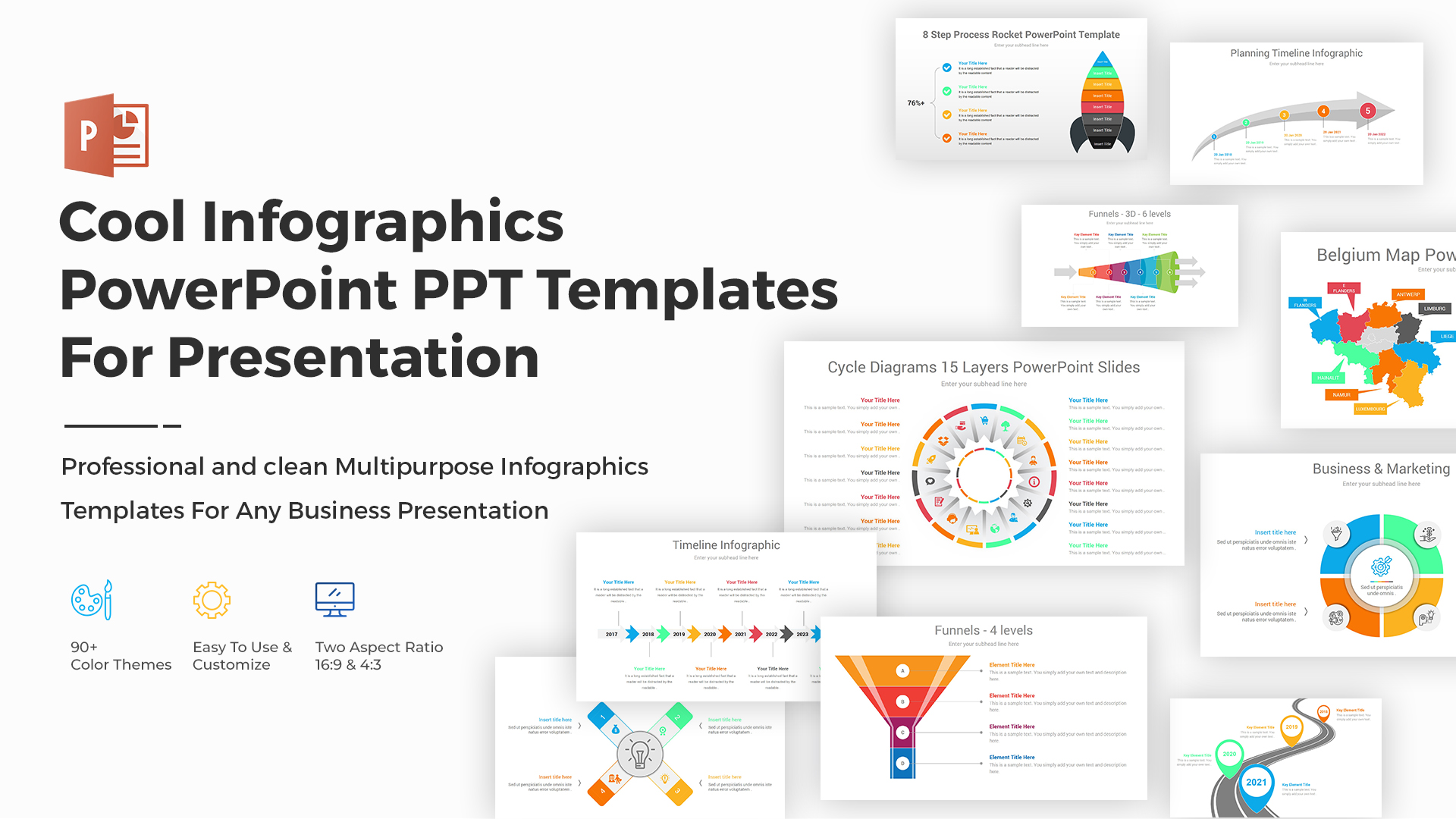 35+ Cool Infographics PowerPoint PPT Presentation Templates