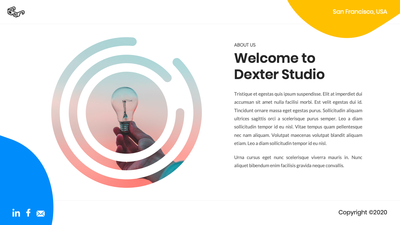 Dexter Creative Colorful PowerPoint Templates