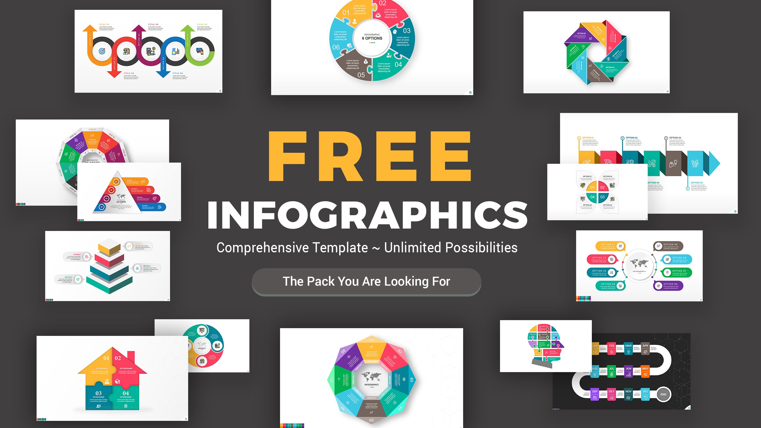 22+ Best Infographics PowerPoint Template Design for Presentation Intended For Free Infographic Templates For Powerpoint
