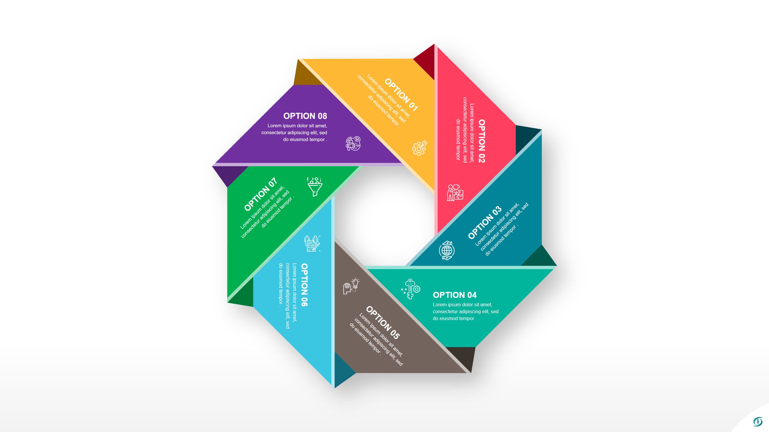 Free Process PowerPoint Infographic Template Free Process PowerPoint Infographic Template