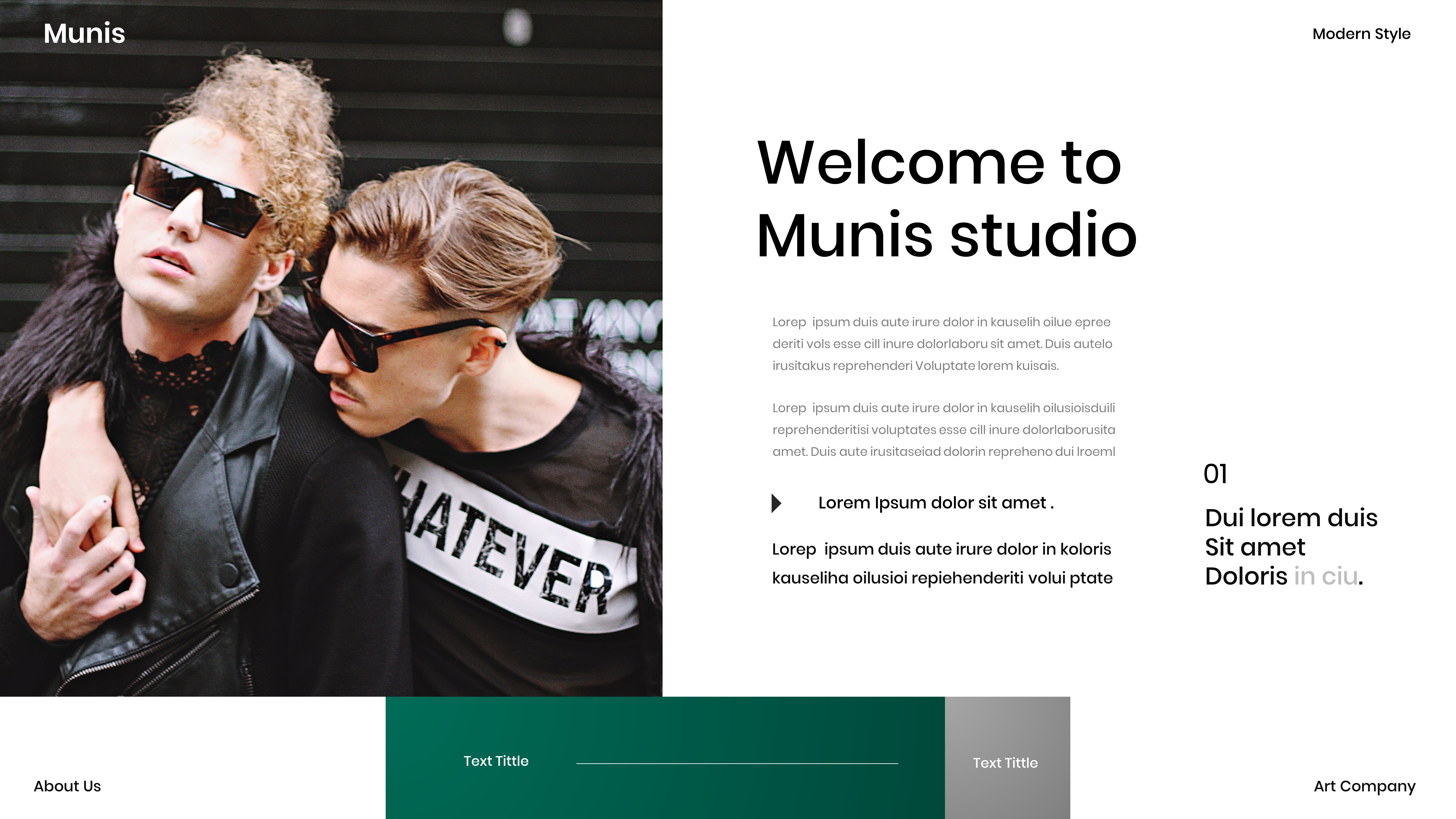 Munis Business PowerPoint Template Munis Business PowerPoint Template
