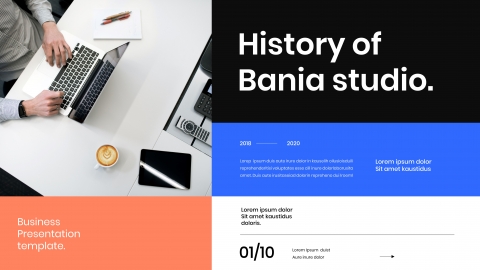 Bania Business PowerPoint Template