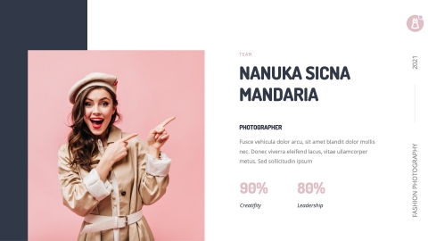 Bienca Fashion Photography Powerpoint Template