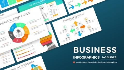 Business Infographics PowerPoint Template Pack