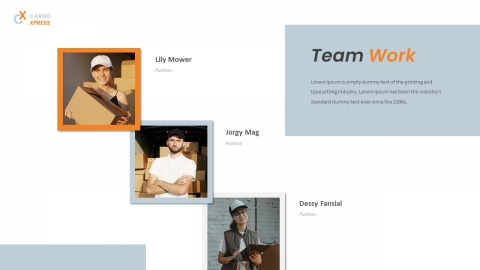 Cargo Express Google Slides Template