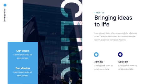 CLING Simple Presentation Powerpoint Template