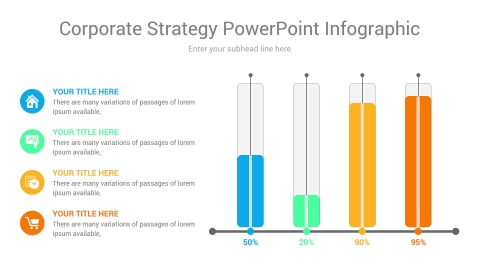 corporate strategy powerpoint infographic
