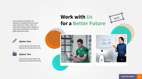 Creative Agency Powerpoint Template