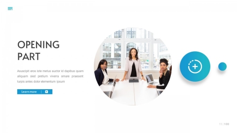 Curvana Simple Powerpoint Template