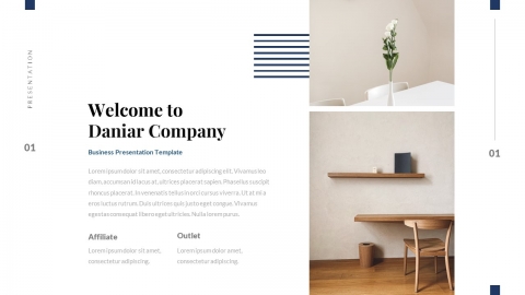 Daniar Business Power Point Template