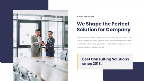 Exclusive Business PowerPoint Template