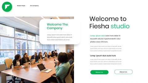 Fiesha Business PowerPoint Template