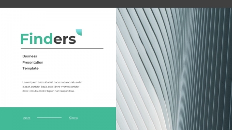Finders Business PowerPoint Template