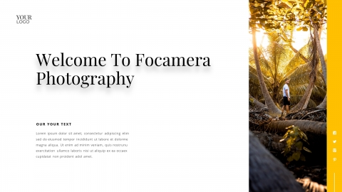 Focamera Photography & Portfolio Powerpoint Template