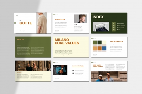 Gotte Fashion Powerpoint Template