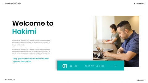 Hakimi Business PowerPoint Template