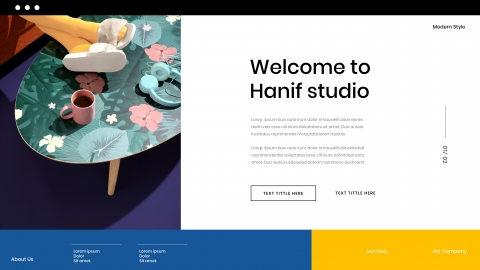 Hanif Business PowerPoint Template