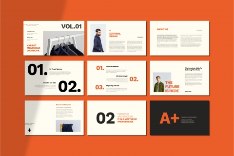 Kariert Fashion Powerpoint Template