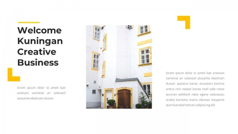 Kuningan Creative Business PowerPoint Template