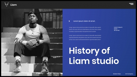 Liam Business PowerPoint Template