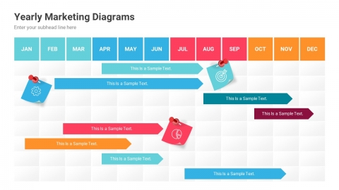 Marketing Infographics PowerPoint Template diagrams