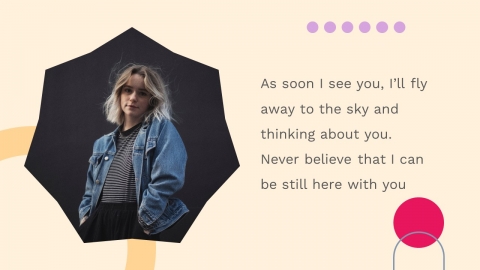 Material PowerPoint Portfolio for Photographer