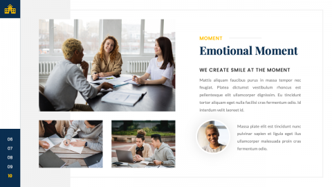 Memoar University & School Yearbook PowerPoint Template