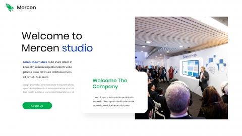 Mercen Business PowerPoint Template