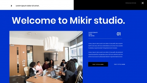 Mikir  Business PowerPoint Template