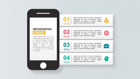 Mobile Phone PowerPoint Infographic