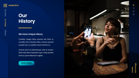 Mobitech Mobile Proposal PowerPoint Template