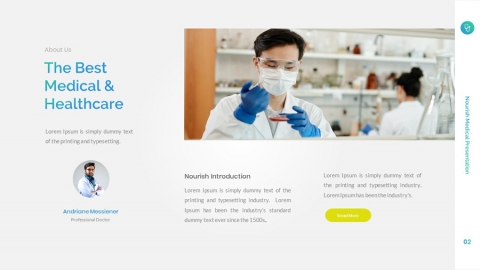 Nourish Medical PowerPoint Template