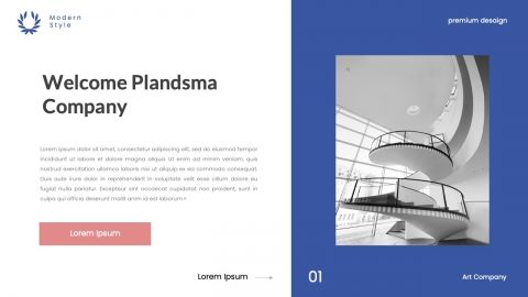 Plandsma Business PowerPoint Presentation Template