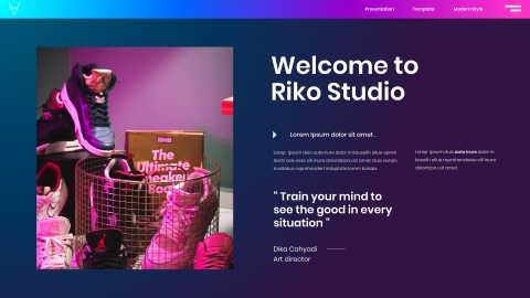 Riko Business PowerPoint Template