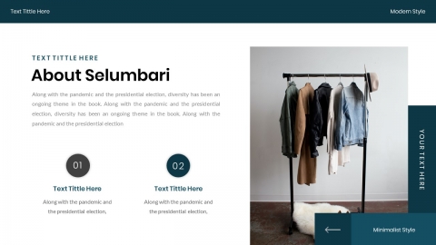 Selumbari Creative Fashion Business Presentation Template