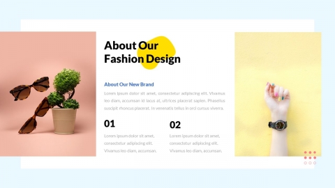 Sephona Pop Fashion PowerPoint Template