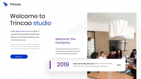 Trincao Business PowerPoint Template