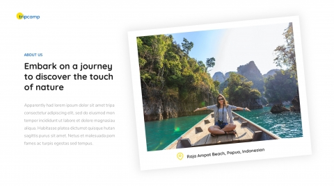 Tripcamp Tour & Travel Vacation PowerPoint Template