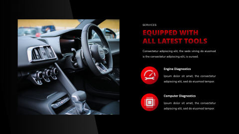Vinnig Car Services PowerPoint Template