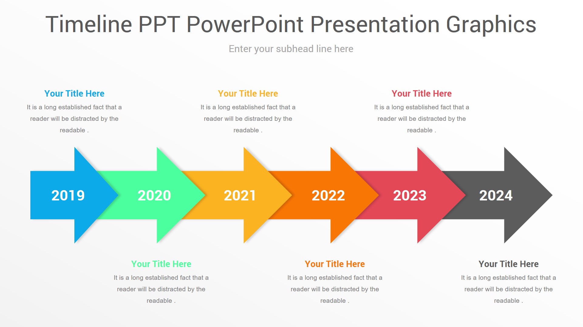 powerpoint presentation for timeline